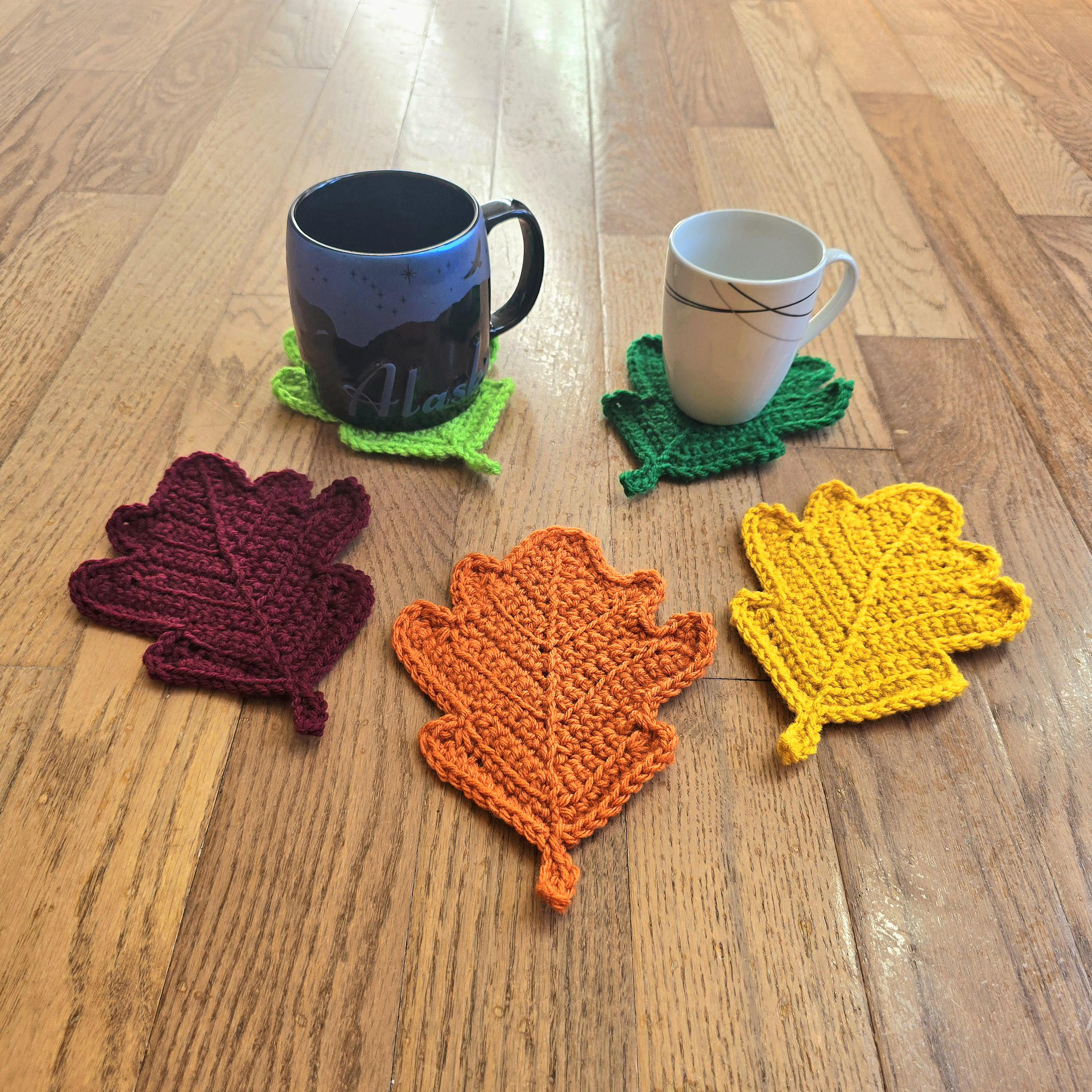 Leaf Coasters